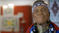 South African retrospective exhibition honors the colorful work of artist Esther Mahlangu